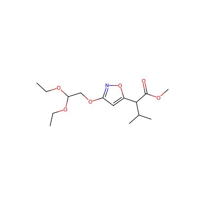 methyl 2-[3-(2,2-diethoxyethoxy)isoxazol-5-yl]-3-methyl-butanoate - ≥97% CAS No(2378051-49-9) by Aladdin Scientific