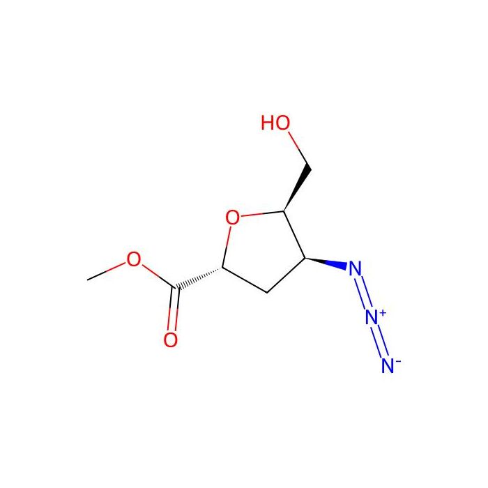 methyl (2R,4S,5R)-4-azido-5-(hydroxymethyl)tetrahydrofuran-2-carboxylate - ≥97% CAS No(605669-75-8) by Aladdin Scientific