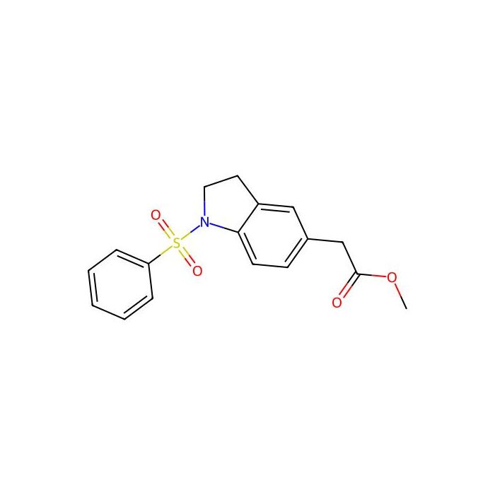methyl 2-[1-(benzenesulfonyl)indolin-5-yl]acetate - ≥97% CAS No(2891597-83-2) by Aladdin Scientific