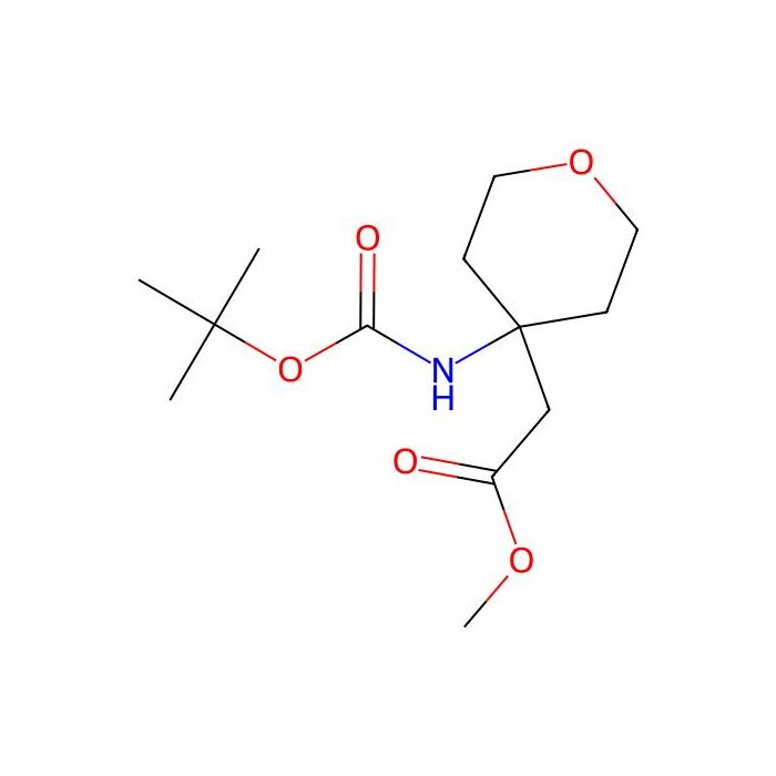 methyl 2-[4-(tert-butoxycarbonylamino)tetrahydropyran-4-yl]acetate - ≥97% CAS No(1108154-46-6) by Aladdin Scientific