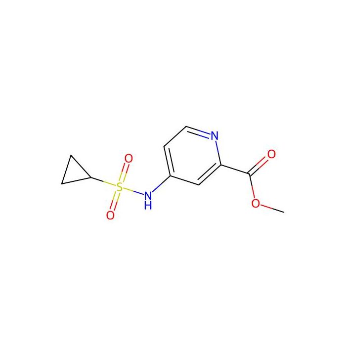 methyl 4-(cyclopropylsulfonylamino)pyridine-2-carboxylate - ≥97% CAS No(2768550-71-4) by Aladdin Scientific