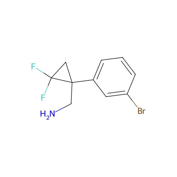 [1-(3-bromophenyl)-2,2-difluoro-cyclopropyl]methanamine - ≥97% CAS No(2228967-32-4) by Aladdin Scientific