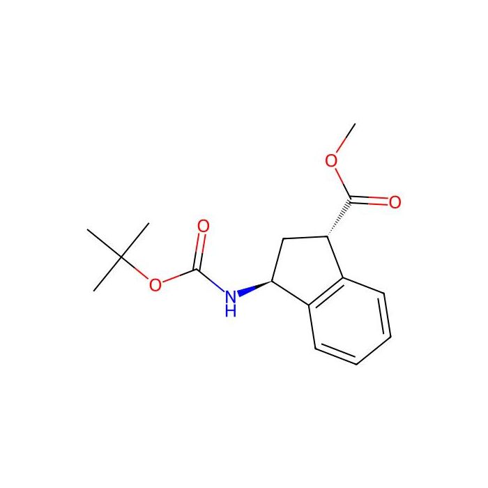 methyl trans-3-(tert-butoxycarbonylamino)indane-1-carboxylate - ≥97% CAS No(2940860-80-8) by Aladdin Scientific