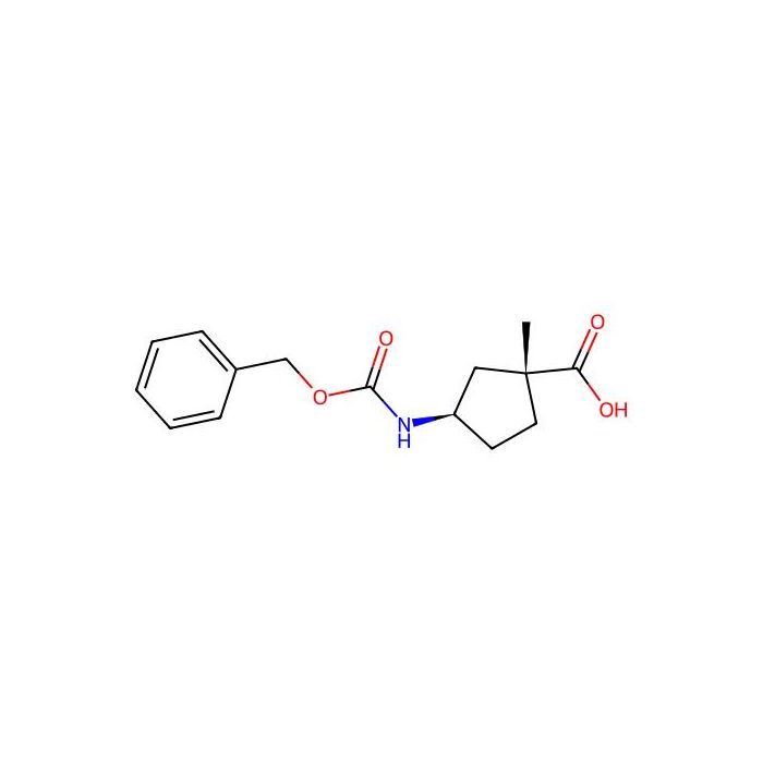 (1R,3R)-3-(benzyloxycarbonylamino)-1-methyl-cyclopentanecarboxylic acid - ≥97% CAS No(2940875-97-6) by Aladdin Scientific