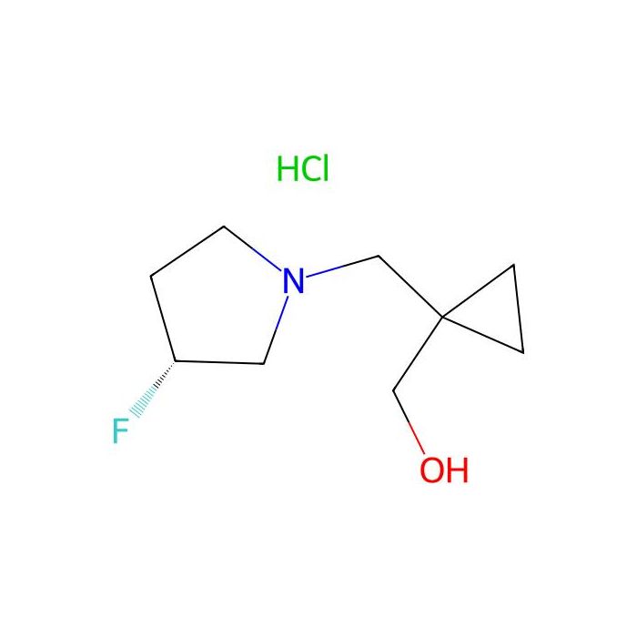 [1-[[(3R)-3-fluoropyrrolidin-1-yl]methyl]cyclopropyl]methanol;hydrochloride - ≥97% CAS No(2940871-20-3) by Aladdin Scientific