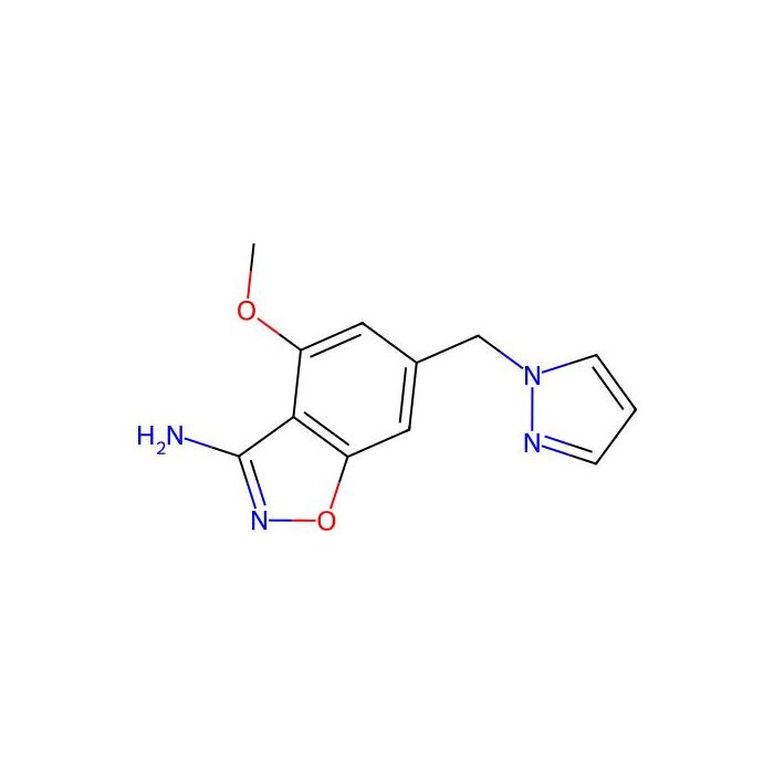 4-methoxy-6-(pyrazol-1-ylmethyl)-1,2-benzoxazol-3-amine - ≥97% CAS No(2568912-43-4) by Aladdin Scientific