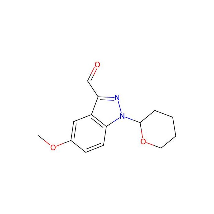 5-methoxy-1-tetrahydropyran-2-yl-indazole-3-carbaldehyde - ≥97% CAS No(2940936-82-1) by Aladdin Scientific