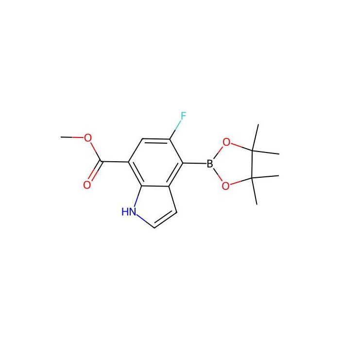 methyl 5-fluoro-4-(4,4,5,5-tetramethyl-1,3,2-dioxaborolan-2-yl)-1H-indole-7-carboxylate - ≥97% CAS No(2254168-41-5) by Aladdin Scientific
