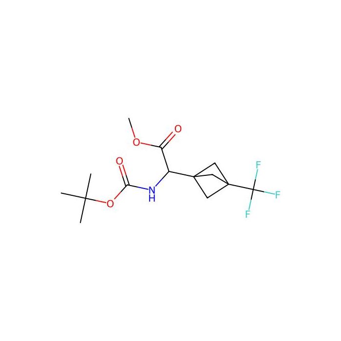 methyl 2-(tert-butoxycarbonylamino)-2-[3-(trifluoromethyl)-1-bicyclo[1.1.1]pentanyl]acetate - ≥97% CAS No(2940938-72-5) by Aladdin Scientific