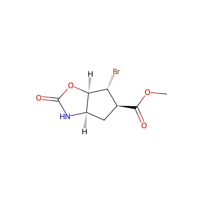 methyl (3aR,5R,6R,6aR)-6-bromo-2-oxo-3,3a,4,5,6,6a-hexahydrocyclopenta[d]oxazole-5-carboxylate - ≥97% CAS No(352226-71-2) by Aladdin Scientific