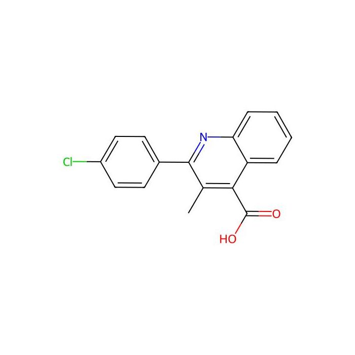 2-(4-Chlorophenyl)-3-methylquinoline-4-carboxylic acid - ≥95% CAS No(43071-47-2) by Aladdin Scientific
