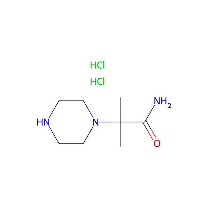2-Methyl-2-(piperazin-1-yl)propanamide dihydrochloride - ≥95% CAS No(288379-50-0) by Aladdin Scientific