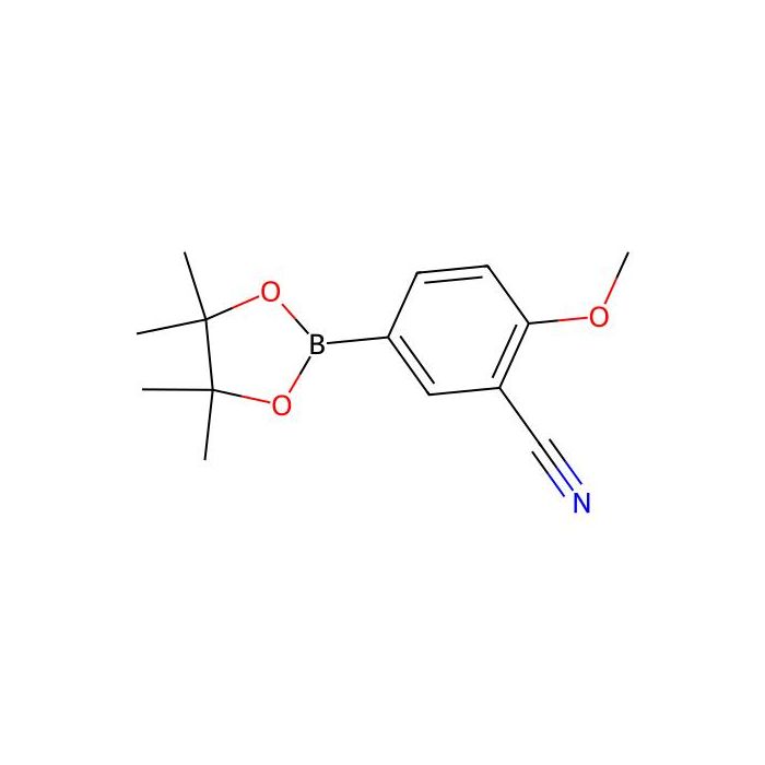 2-Methoxy-5-(4，4，5，5-tetramethyl-1，3，2-dioxaborolan-2-yl)benzonitrile - ≥98% CAS No(1220219-22-6) by Aladdin Scientific