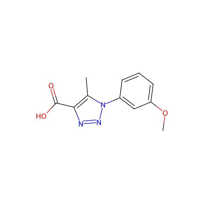 1-(3-Methoxyphenyl)-5-methyl-1h-1，2，3-triazole-4-carboxylic acid - ≥95% CAS No(386264-51-3) by Aladdin Scientific