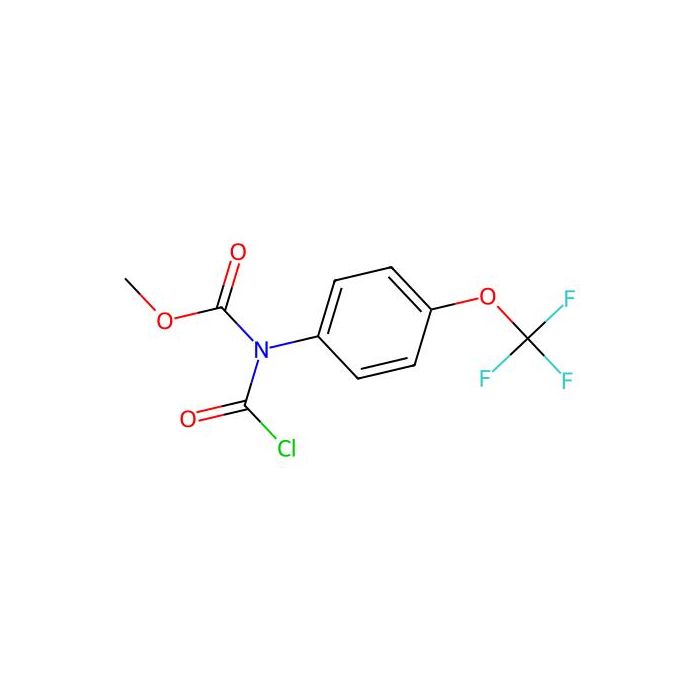methyl N-carbonochloridoyl-N-[4-(trifluoromethoxy)phenyl]carbamate - ≥98% CAS No(173903-15-6) by Aladdin Scientific