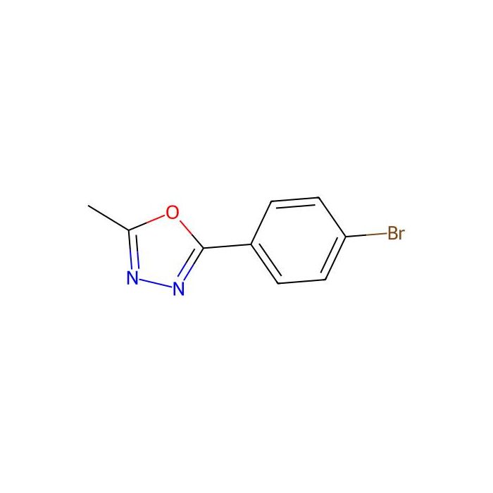 2-(4-Bromophenyl)-5-methyl-1，3，4-oxadiazole - ≥95% CAS No(41421-03-8) by Aladdin Scientific