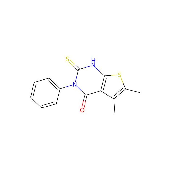 2-Mercapto-5，6-Dimethyl-3-Phenylthieno[2，3-D]Pyrimidin-4(3H)-One - ≥97% CAS No(59898-64-5) by Aladdin Scientific