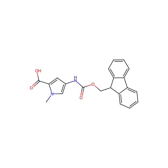 4-((((9H-Fluoren-9-yl)methoxy)carbonyl)amino)-1-methyl-1H-pyrrole-2-carboxylic acid - ≥98% CAS No(195387-29-2) by Aladdin Scientific