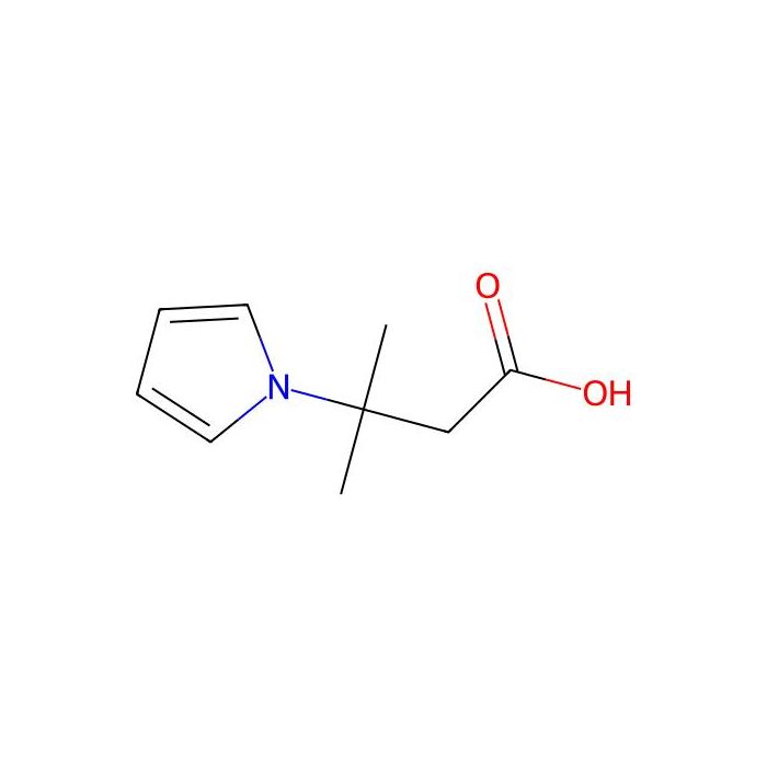 3-Methyl-3-(1H-pyrrol-1-yl)butanoic acid - ≥95% CAS No(395090-68-3) by Aladdin Scientific