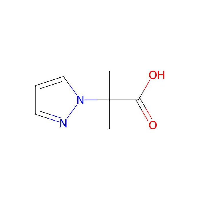 2-Methyl-2-(1H-pyrazol-1-yl)propanoic acid - ≥97% CAS No(851975-10-5) by Aladdin Scientific