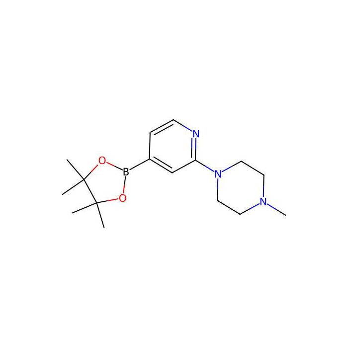 1-Methyl-4-(4-(4，4，5，5-tetramethyl-1，3，2-dioxaborolan-2-yl)pyridin-2-yl)piperazine - ≥98% CAS No(832114-09-7) by Aladdin Scientific