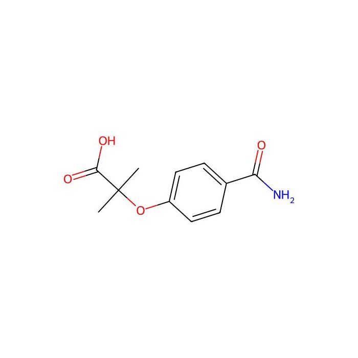 2-(4-Carbamoylphenoxy)-2-methylpropanoic acid - ≥95% CAS No(121809-54-9) by Aladdin Scientific