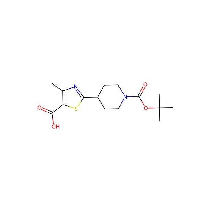 4-Methyl-2-[1-(tert-butoxycarbonyl)piperid-4-yl]1，3-thiazole-5-carboxylic acid - ≥90% CAS No(216955-61-2) by Aladdin Scientific