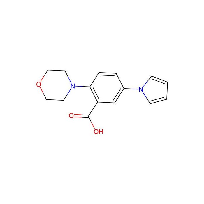 2-Morpholino-5-(1H-pyrrol-1-yl)benzoic acid - ≥97% CAS No(690632-76-9) by Aladdin Scientific