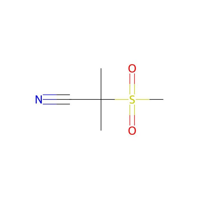 2-Methanesulfonyl-2-Methylpropanenitrile - ≥95% CAS No(14668-29-2) by Aladdin Scientific