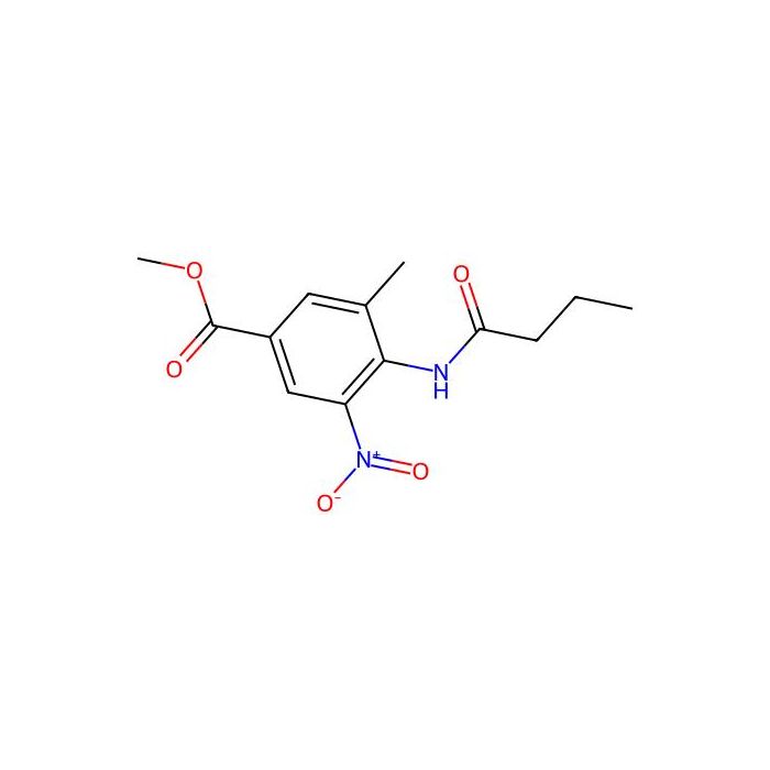 Methyl 4-(butyrylamino)-3-methyl-5-nitrobenzoate - ≥97% CAS No(152628-01-8) by Aladdin Scientific