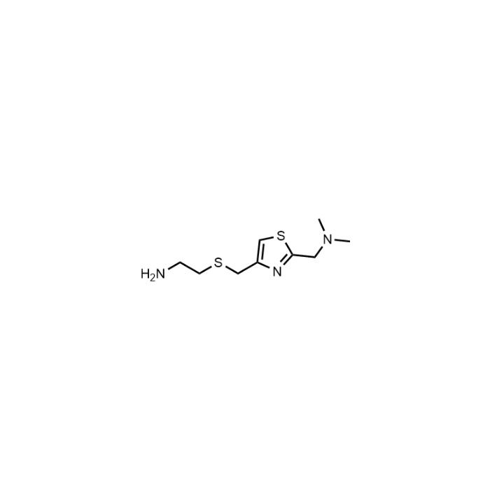2-(((2-((Dimethylamino)methyl)thiazol-4-yl)methyl)thio)ethanamine - ≥97% CAS No(78441-62-0) by Aladdin Scientific