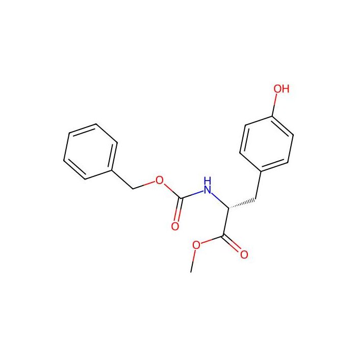 (R)-Methyl 2-(((benzyloxy)carbonyl)amino)-3-(4-hydroxyphenyl)propanoate - ≥95% CAS No(124456-04-8) by Aladdin Scientific