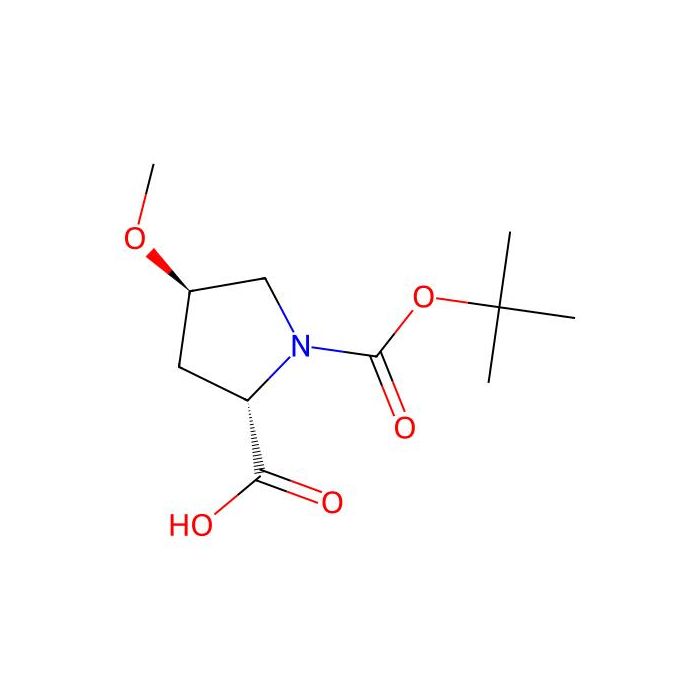 (2S，4R)-1-(tert-Butoxycarbonyl)-4-methoxypyrrolidine-2-carboxylicacid - ≥96% CAS No(83624-01-5) by Aladdin Scientific