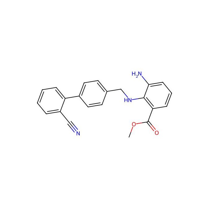 Methyl 3-amino-2-[[(2'-cyanobiphenyl-4-yl)methyl]amino]benzoate - ≥98% CAS No(136304-78-4) by Aladdin Scientific