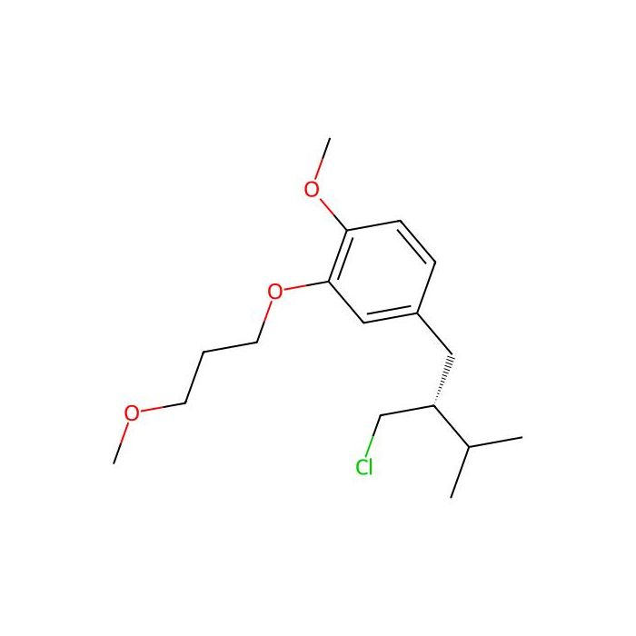 (R)-4-(2-(Chloromethyl)-3-methylbutyl)-1-methoxy-2-(3-methoxypropoxy)benzene - ≥95% CAS No(324763-39-5) by Aladdin Scientific