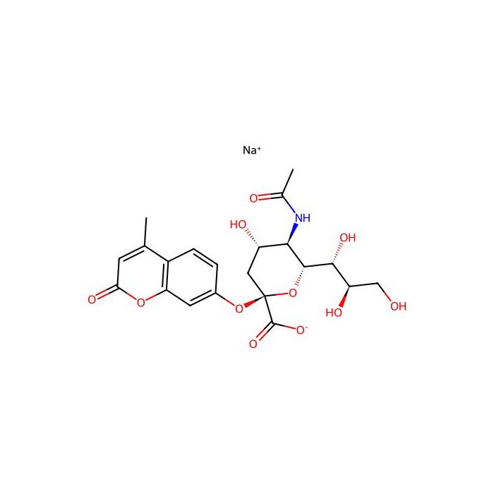2′-(4-Methylumbelliferyl)-α-D-N-acetylneuraminic acid sodium salt hydrate -   CAS No(76204-02-9) by Aladdin Scientific