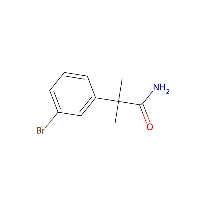 2-(3-Bromophenyl)-2-methylpropanamide - ≥98% CAS No(1215206-60-2) by Aladdin Scientific