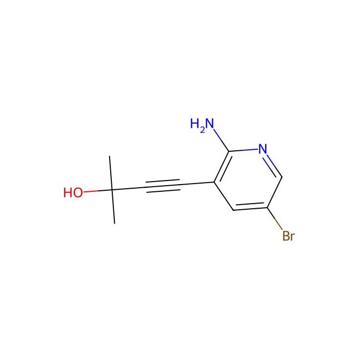 4-(2-Amino-5-bromopyridin-3-yl)-2-methylbut-3-yn-2-ol - ≥98% CAS No(1262985-25-0) by Aladdin Scientific