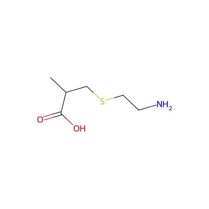 3-(2-aminoethylsulfanyl)-2-methyl-propanoic acid - ≥95% CAS No(80186-81-8) by Aladdin Scientific