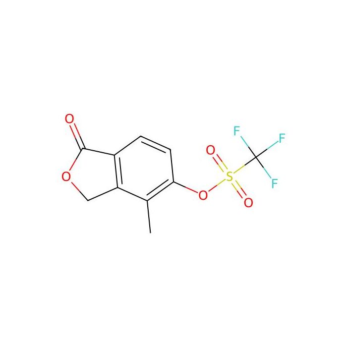 4-Methyl-1-oxo-1，3-dihydroisobenzofuran-5-yl trifluoromethanesulfonate - ≥97% CAS No(1255206-73-5) by Aladdin Scientific