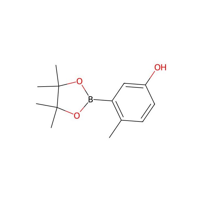 4-Methyl-3-(4，4，5，5-tetramethyl-1，3，2-dioxaborolan-2-yl)phenol - ≥98% CAS No(1196985-65-5) by Aladdin Scientific