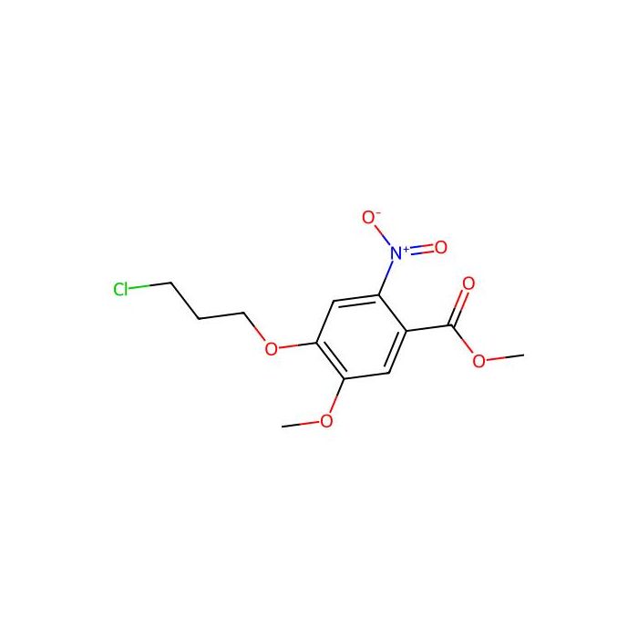 Methyl 4-(3-chloropropoxy)-5-methoxy-2-nitrobenzoate - ≥95% CAS No(214470-57-2) by Aladdin Scientific