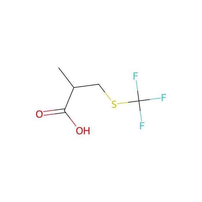 2-Methyl-3-[(trifluoromethyl)sulfanyl]propanoic acid - ≥95% CAS No(1354954-31-6) by Aladdin Scientific