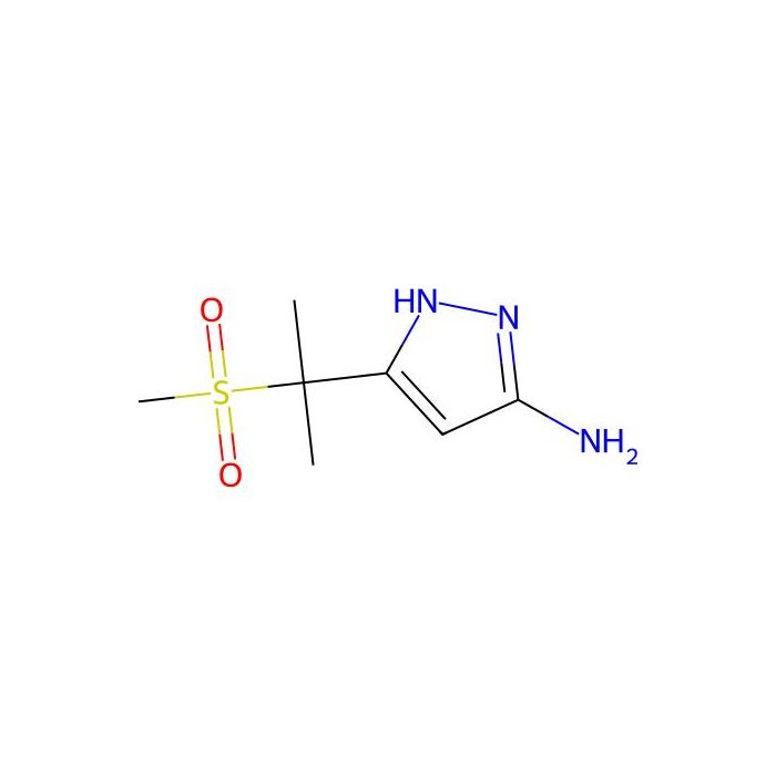 3-(2-methanesulfonylpropan-2-yl)-1H-pyrazol-5-amine - ≥95% CAS No(1350479-19-4) by Aladdin Scientific