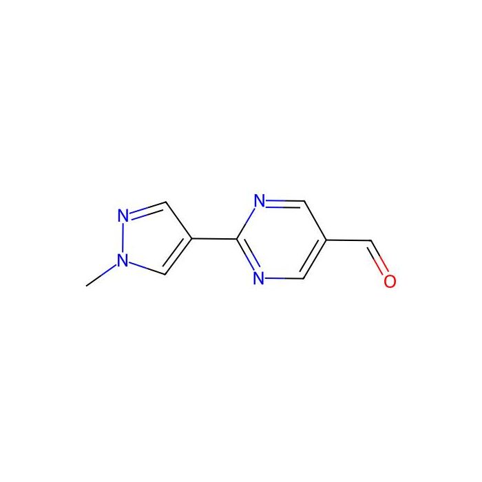 2-(1-methyl-1H-pyrazol-4-yl)pyrimidine-5-carbaldehyde - ≥95% CAS No(1484524-86-8) by Aladdin Scientific