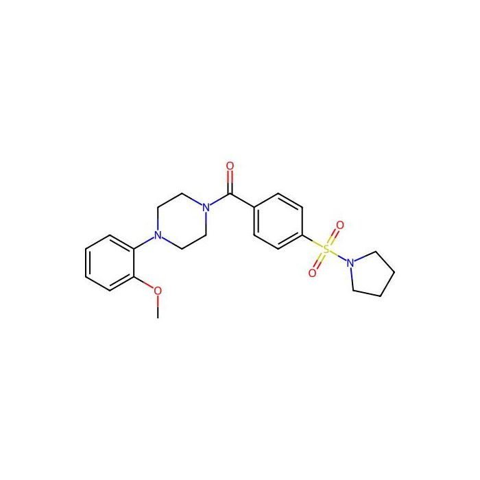 1-(2-Methoxyphenyl)-4-[4-(1-pyrrolidinylsulfonyl)benzoyl]piperazine -  CAS No(609792-36-1) by Aladdin Scientific