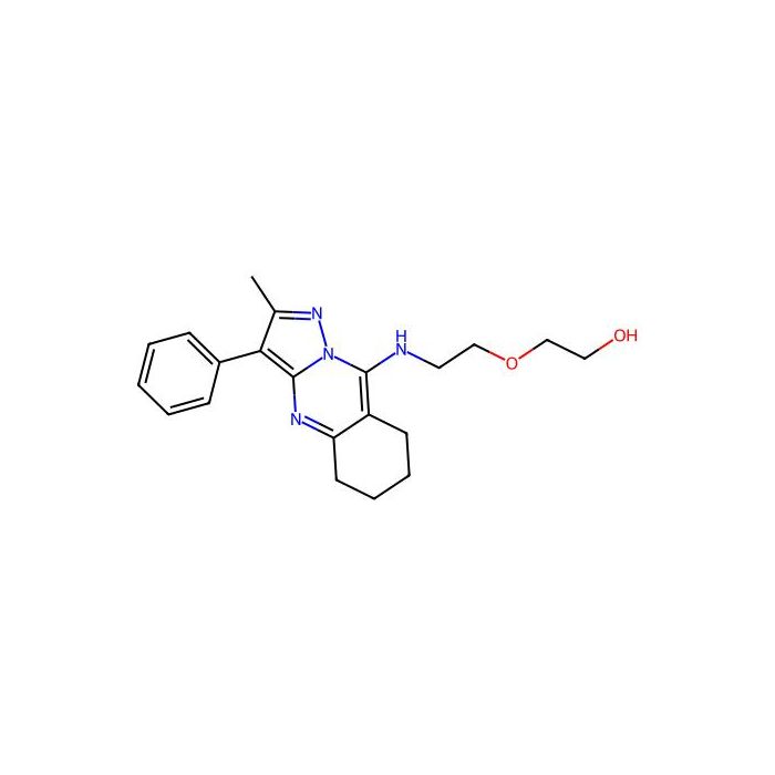 2-(2-((2-Methyl-3-phenyl-5,6,7,8-tetrahydropyrazolo[5,1-b]quinazolin-9-yl)amino)ethoxy)ethanol -  CAS No(896810-48-3) by Aladdin Scientific