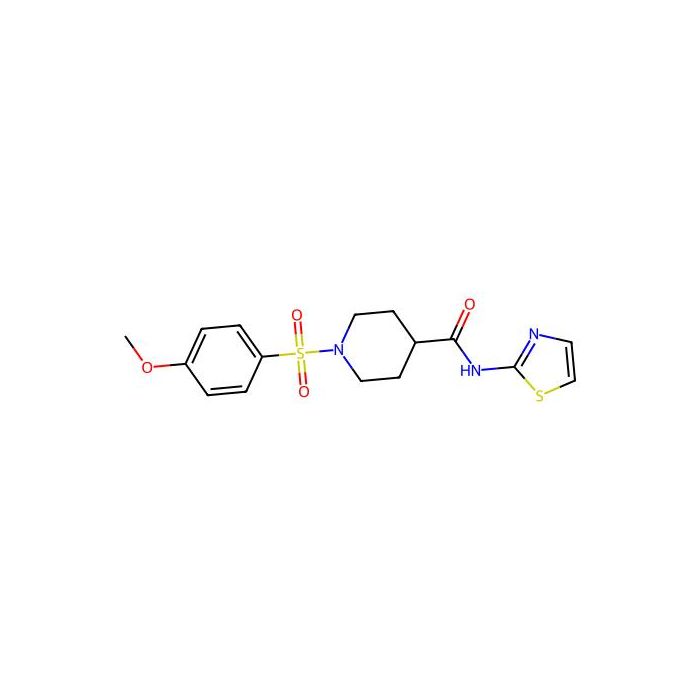 1-((4-methoxyphenyl)sulfonyl)-N-(thiazol-2-yl)piperidine-4-carboxamide -  CAS No(904011-46-7) by Aladdin Scientific