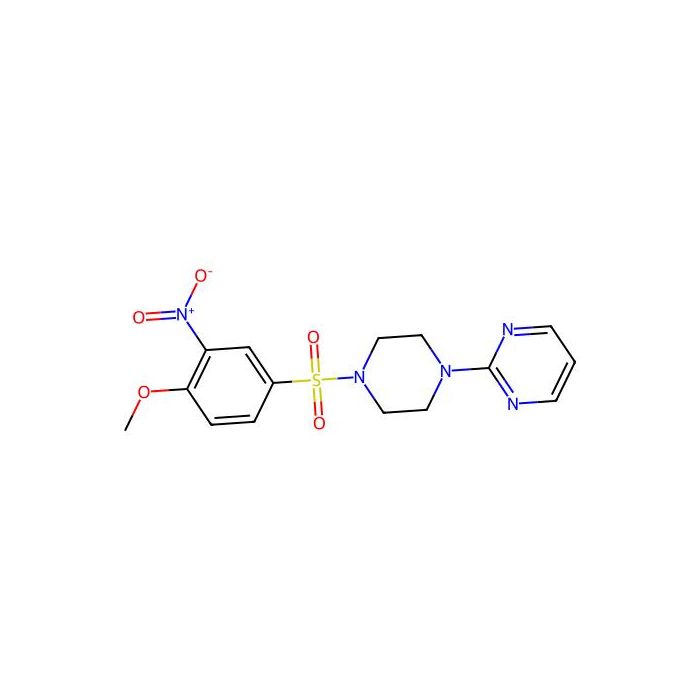 2-(4-((4-Methoxy-3-nitrophenyl)sulfonyl)piperazin-1-yl)pyrimidine -  CAS No(496777-52-7) by Aladdin Scientific