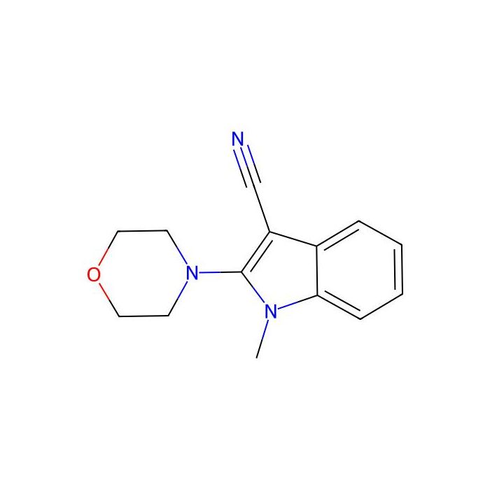 1-methyl-2-morpholino-1H-indole-3-carbonitrile - ≥90% CAS No(478032-77-8) by Aladdin Scientific